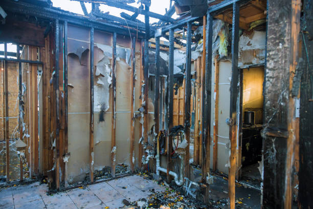 Professional Soot Cleanup technician working in Atco, NJ